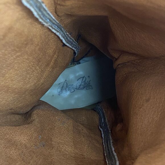 Dan Post Heather Cowboy Boots Womens 9 M Brown Leather Western Made In Mexico - Picture 14 of 16